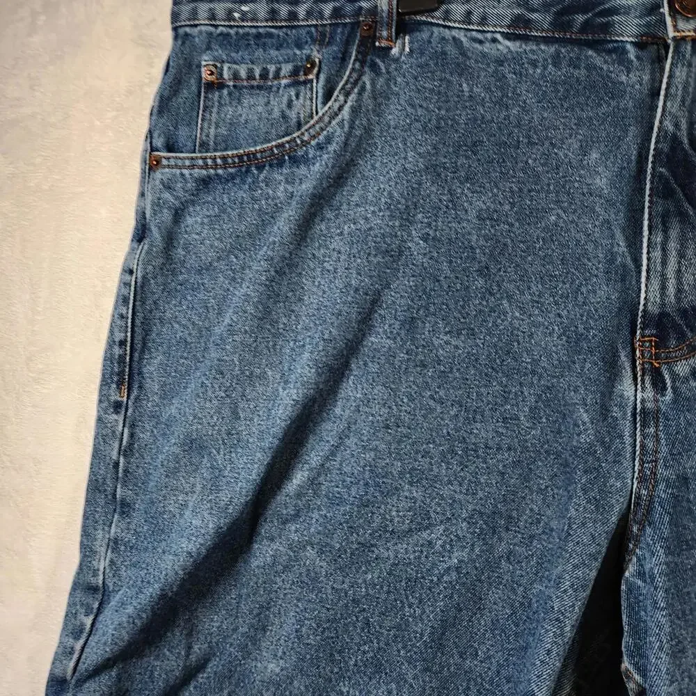 Route 66 Denim Shorts Mens 48 Blue Jean Carpenter‎ Style Relaxed Fit Baggy Y2K
